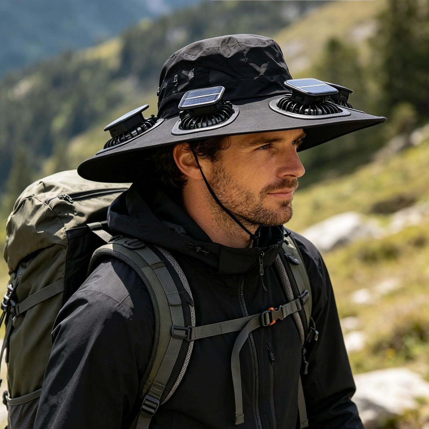 Fishing Hat - 2026 Hot Summer 6 Fans Visor