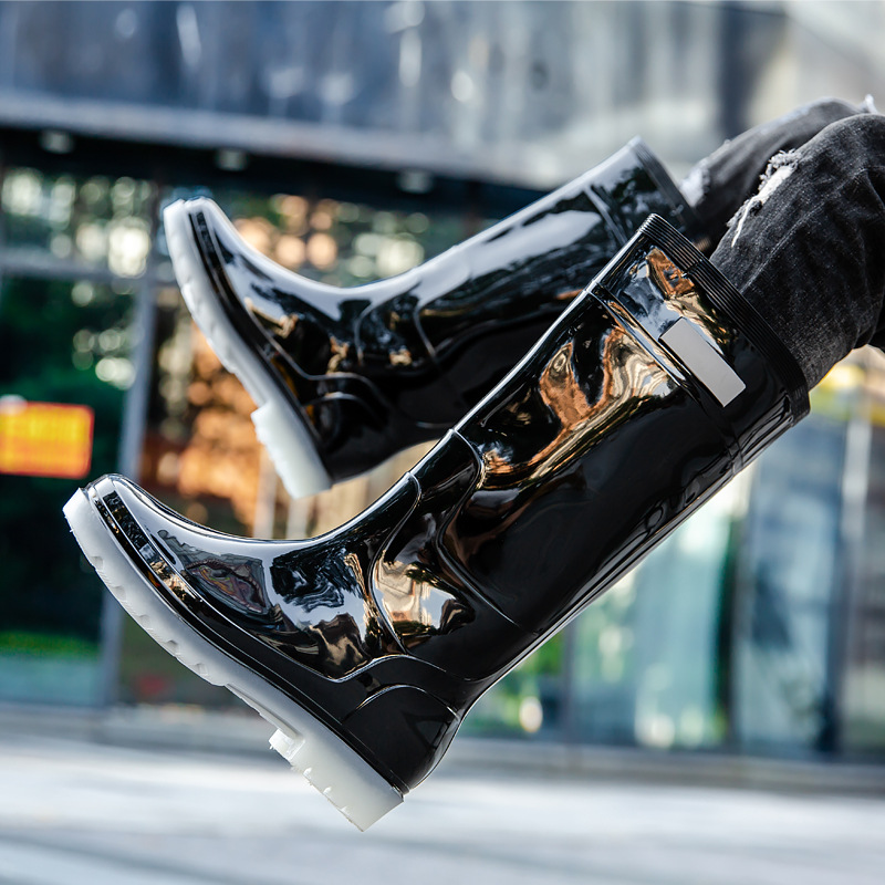 New Men Rain Boots High Rain B - Fishing Boots recension och pris