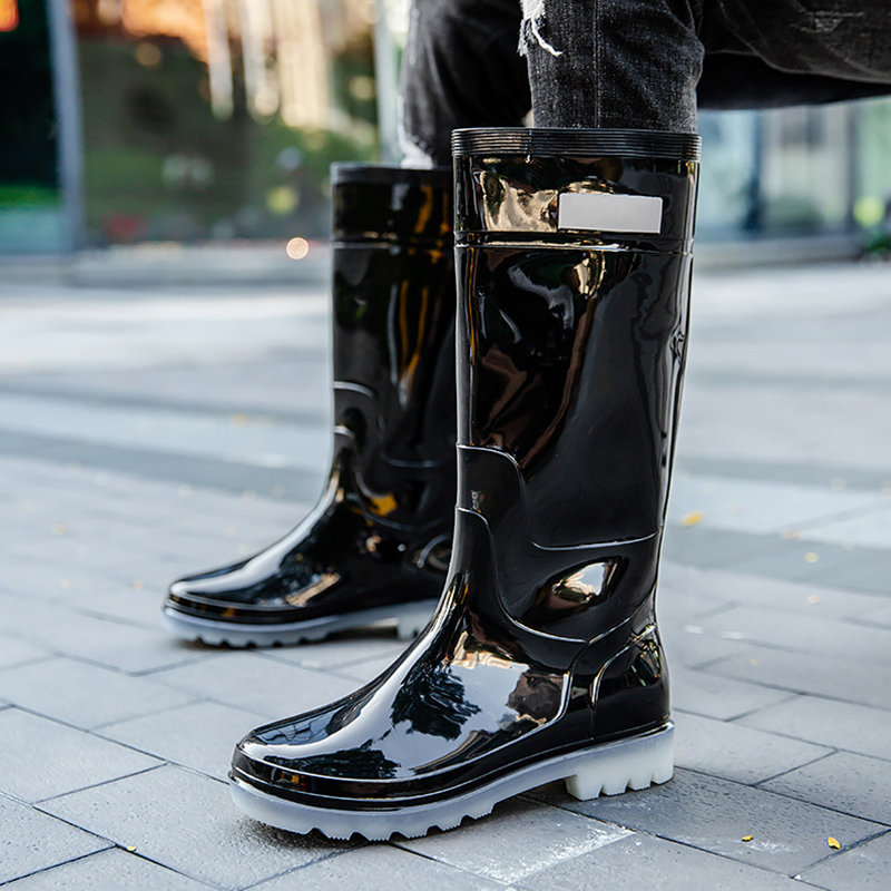 New Men Rain Boots High Rain B - Fishing Boots recension och pris