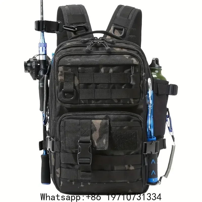 1000D Waterproof  Backpack Tac - Fishing Bag Waterproof recension och pris