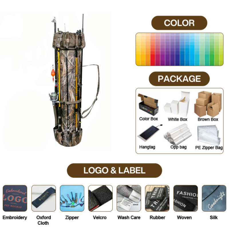 Factory LOW MOQ Support Custom - Fishing Bag Waterproof recension och pris