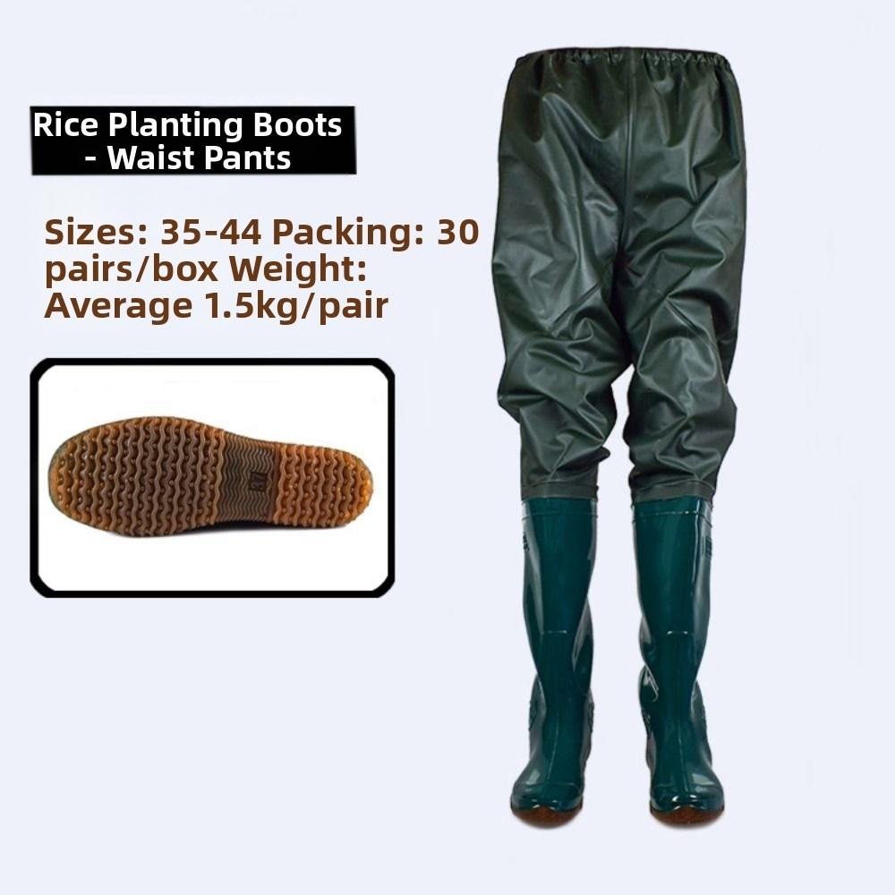New Plastic PVC Transplant Pan - Fishing Pants Waterproof recension och pris