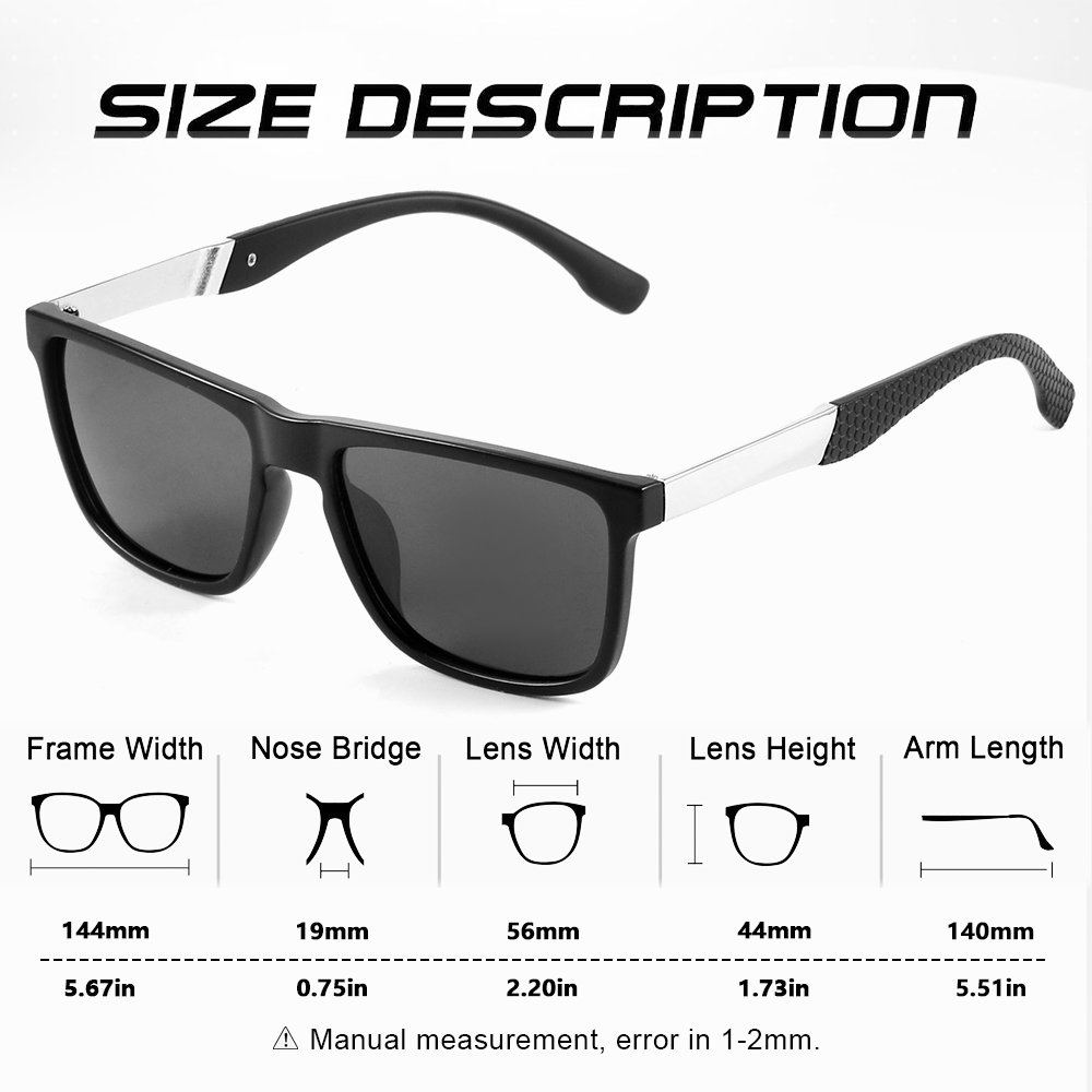 CRIXALIS 4Pcs Polarized Sungla - Fishing Sunglasses Polarized recension och pris