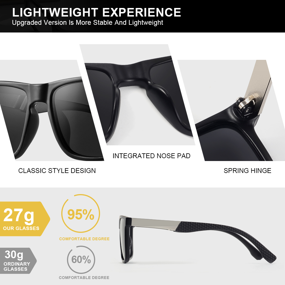 CRIXALIS 4Pcs Polarized Sungla - Fishing Sunglasses Polarized recension och pris