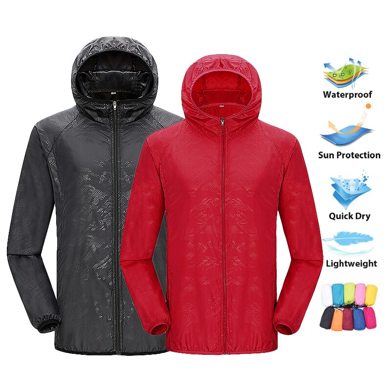 LNGXO Unisex Hiking Jacket Men - Fishing Rain Suit recension och pris