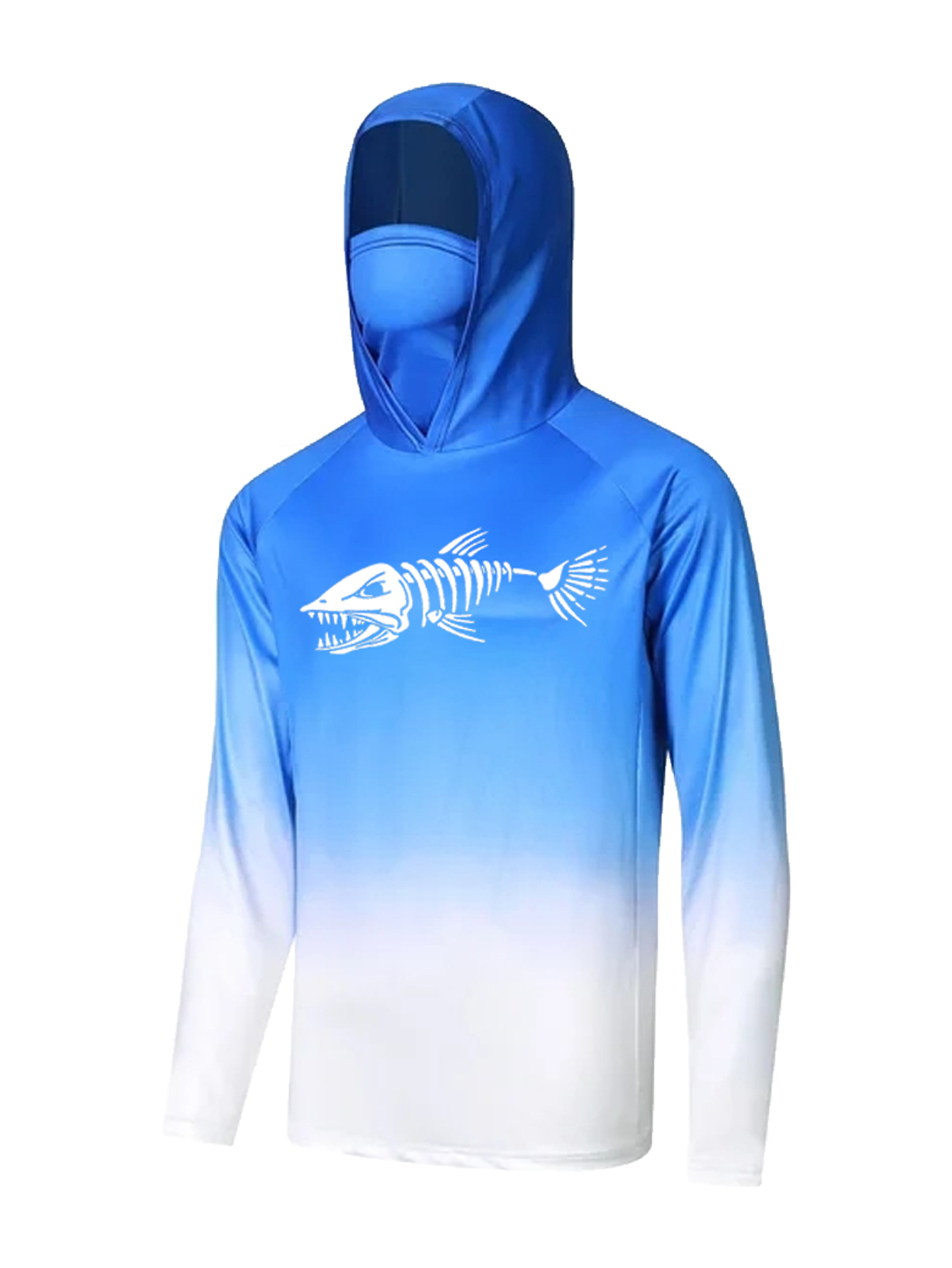 UPF 50+ Hooded Fishing Clothes - Fishing Mask Sun Protection recension och pris