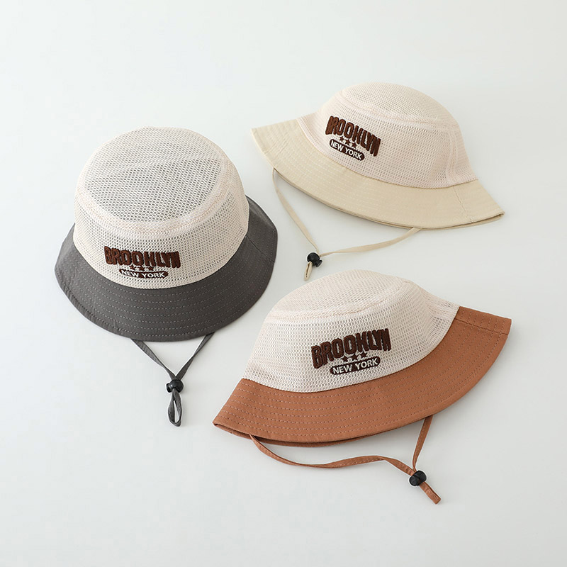 Letter Embroidered Baby Sun Ha - Fishing Hat recension och pris