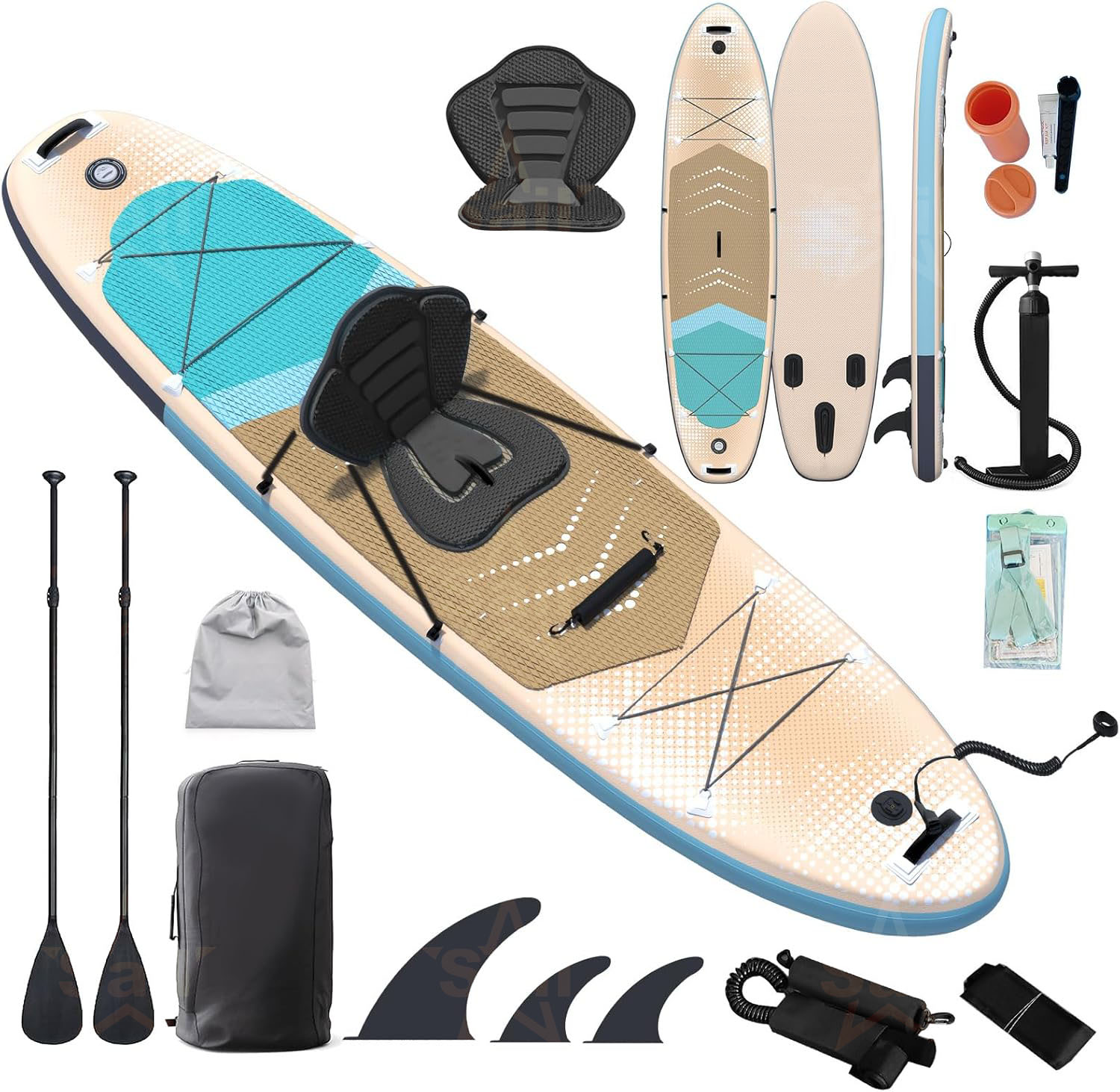 Multi-Purpose Inflatable Stand - Fishing Backpack recension och pris