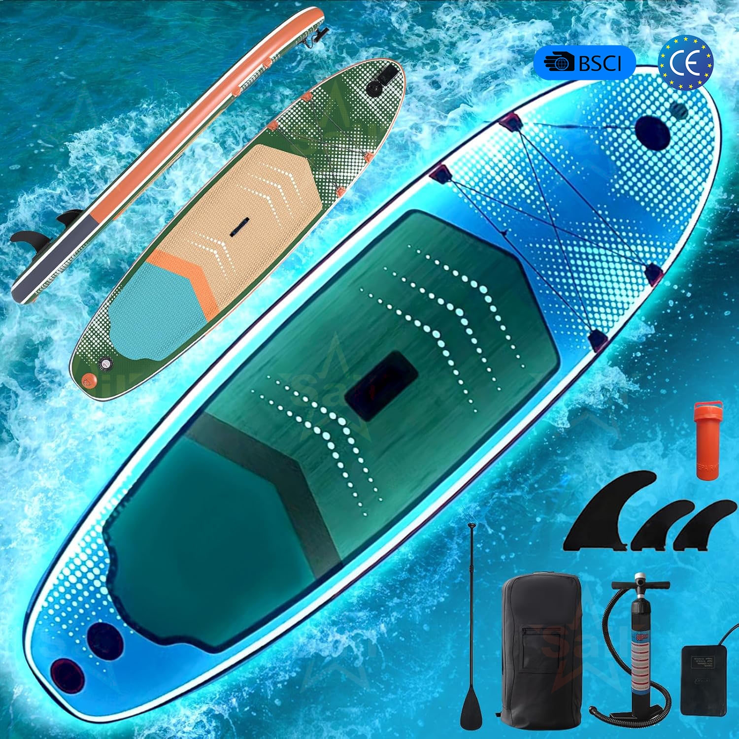 Multi-Purpose Inflatable Stand - Fishing Backpack recension och pris