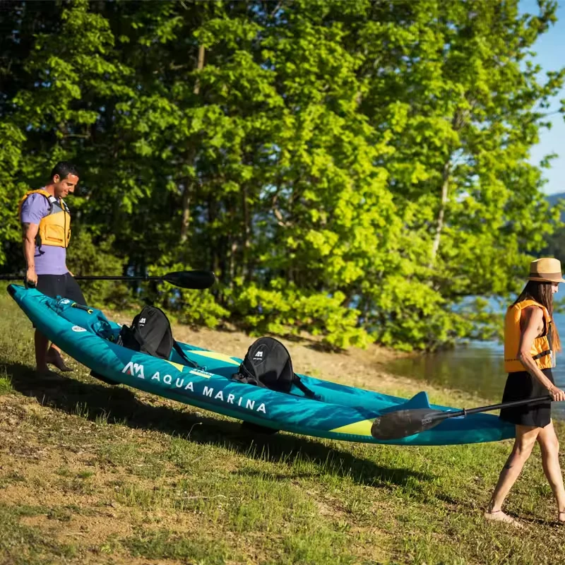 Canoe Kayak Inflatable Boat 1- - Fishing Bag Waterproof recension och pris