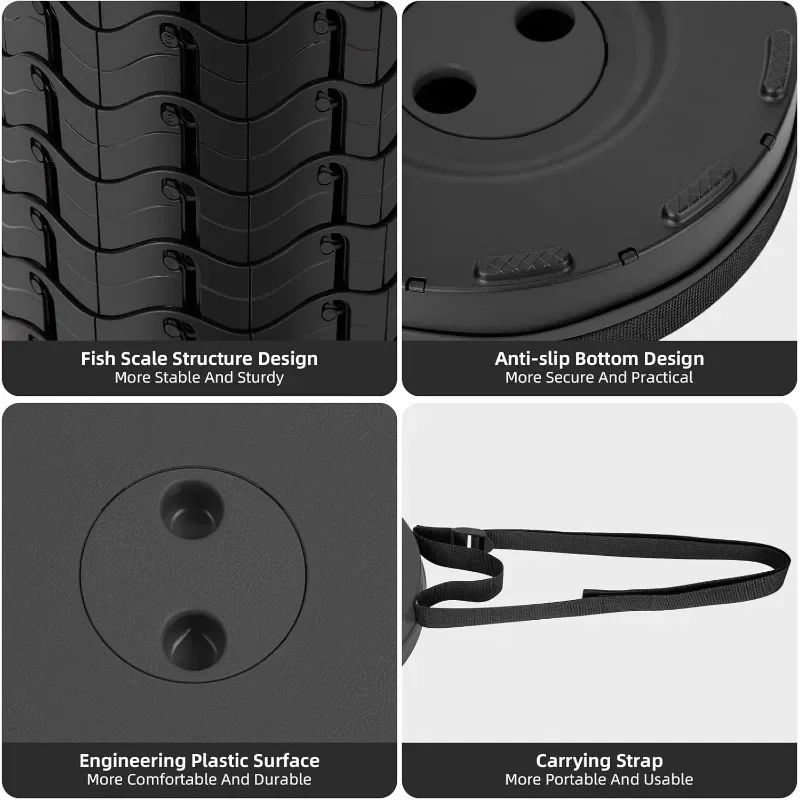 Collapsible Stool Portable Fol - Fishing Belt recension och pris