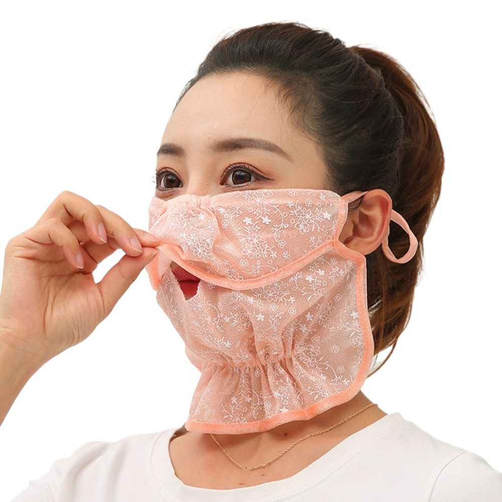 Wrap Cover Scarf Solid Color F - Fishing Mask Sun Protection recension och pris