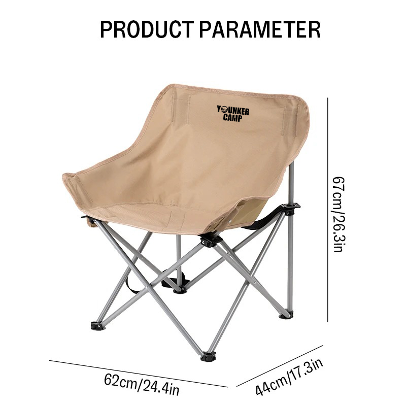 Portable Folding Camping Moon  - Fishing Backpack recension och pris