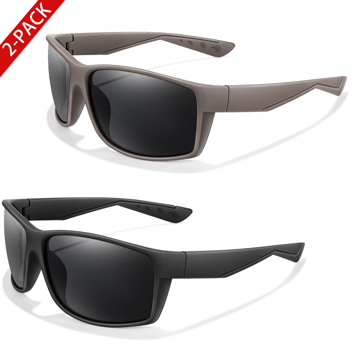 2 Packs Polarized Sunglasses U - Fishing Sunglasses Polarized recension och pris