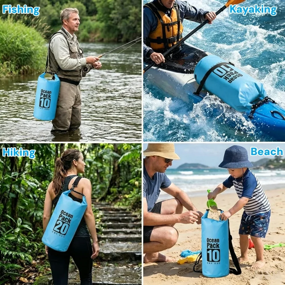 500D Waterproof Dry Bag Floati - Fishing Bag Waterproof recension och pris