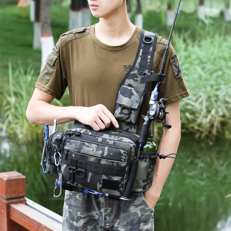 Large capacity Luya multifunct - Fishing Backpack recension och pris