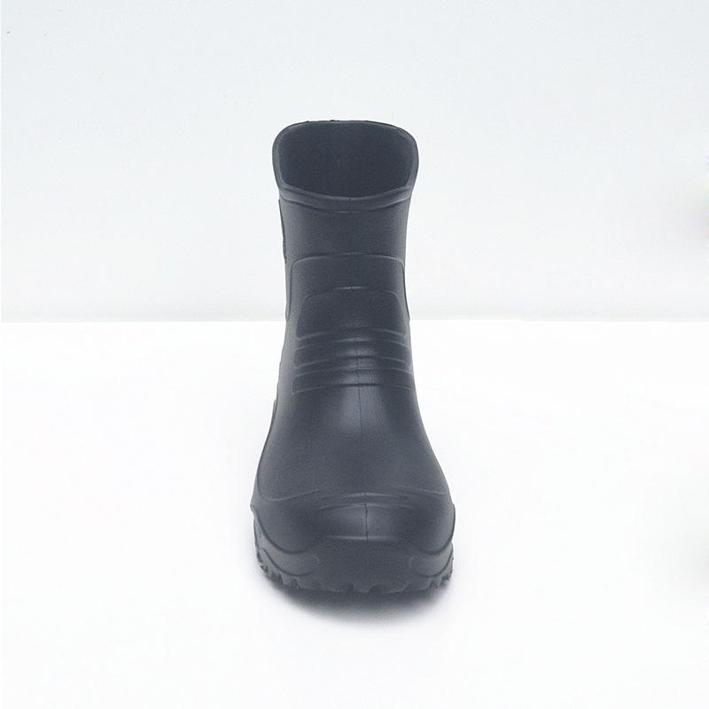 EVA  Rain Boots Men Black Ligh - Fishing Boots recension och pris