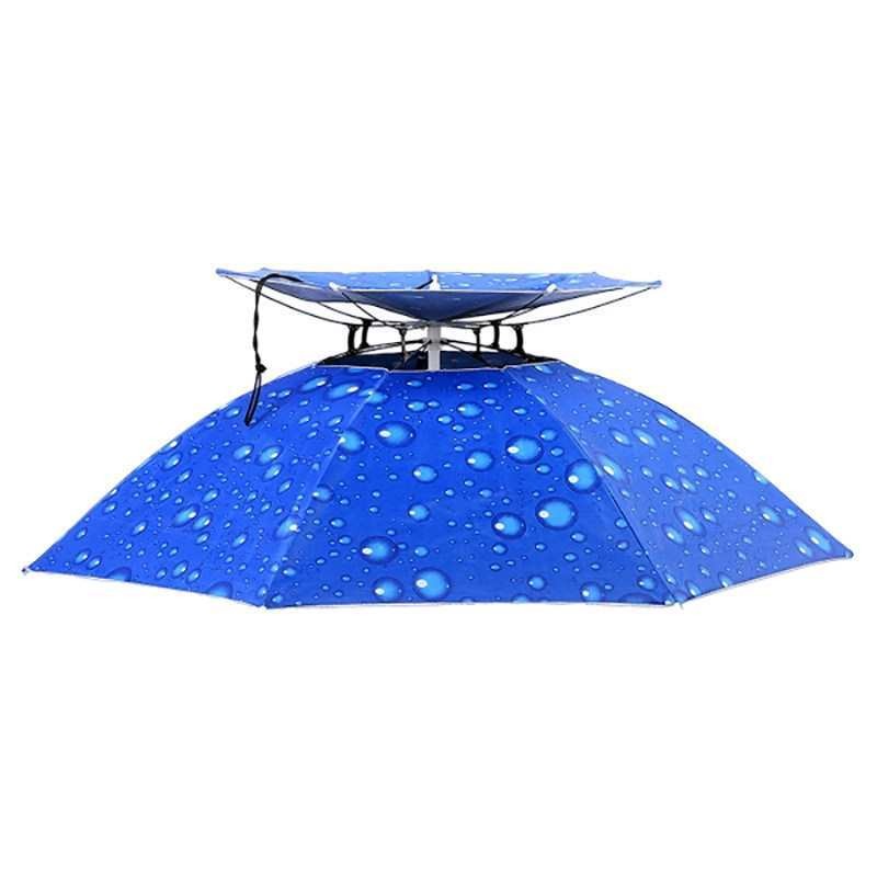 Umbrella hat Head-mounted doub - Fishing Hat recension och pris