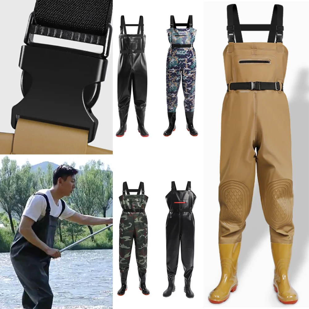 Waterproof Pants with Chest Wa - Fishing Jacket Waterproof recension och pris